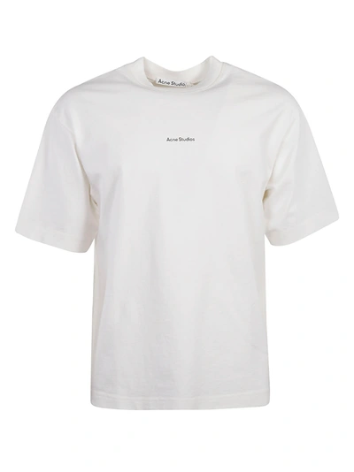 Shop Acne Studios Extorr Stamp T-shirt T-shirt In White