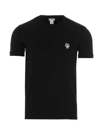 Shop Dolce & Gabbana Underwear T-shirt In Black