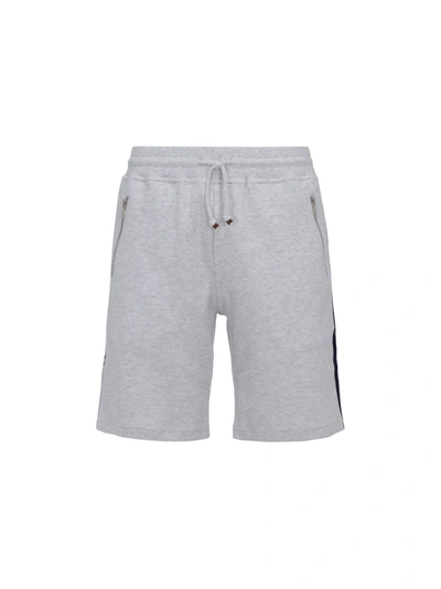 Shop Brunello Cucinelli Bermuda Shorts In Ebur