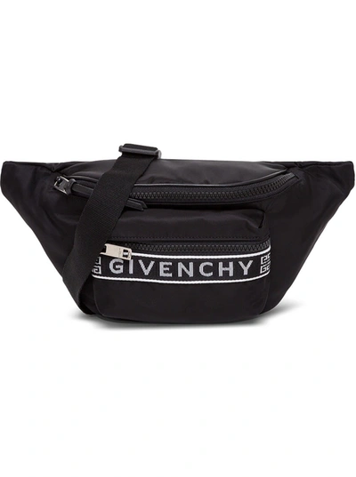 Shop Givenchy Light 3 Nylon Waistbag In Black