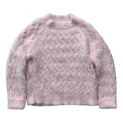 Pre-owned Balmain Pink Wool Knitwear