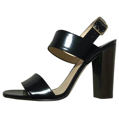 Pre-owned Theory Black Heels