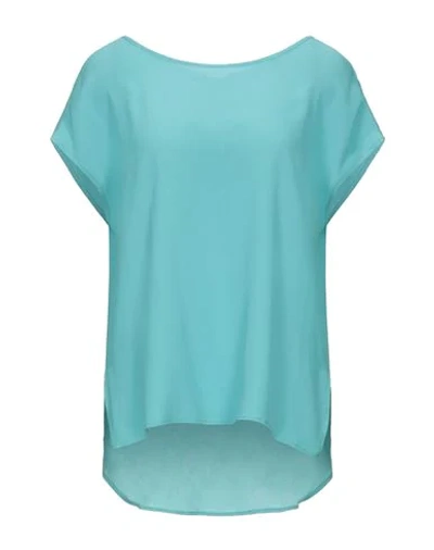 Shop Beatrice B Beatrice.b Blouses In Sky Blue