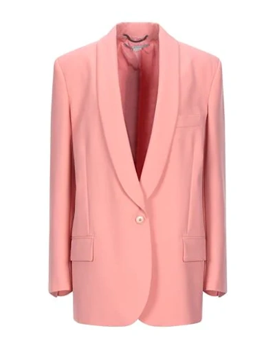 Shop Stella Mccartney Woman Blazer Salmon Pink Size 6-8 Wool
