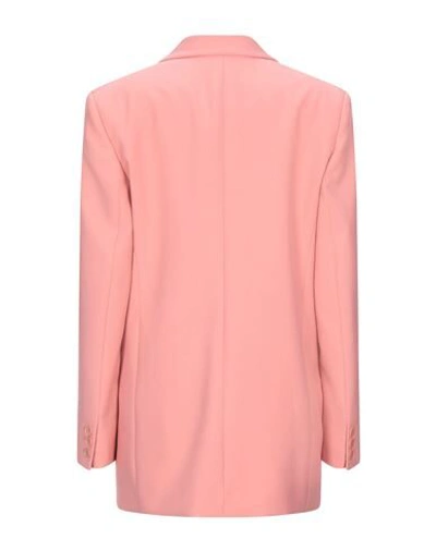 Shop Stella Mccartney Woman Blazer Salmon Pink Size 6-8 Wool