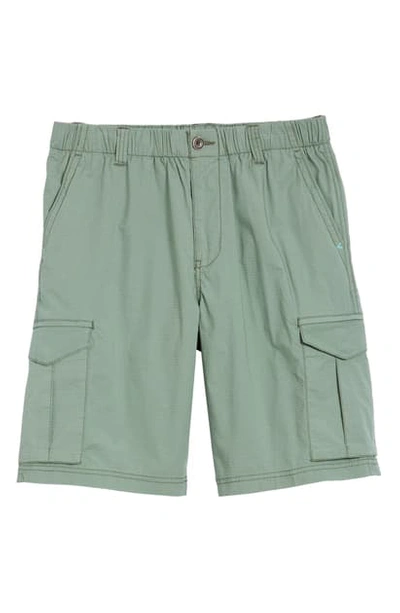 Shop Tommy Bahama Survivalist Ripstop Cargo Shorts In Dusty Sage