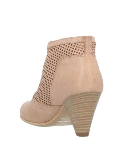 Shop Nero Giardini Ankle Boots In Camel