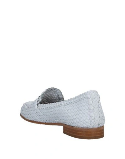 Shop Pertini Loafers In White