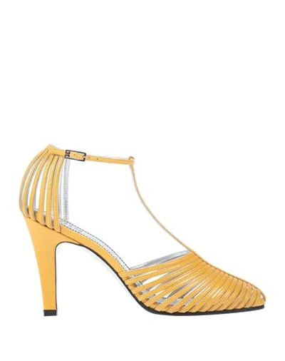 Shop Givenchy Sandals In Ocher