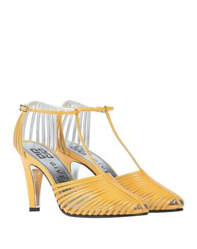 Givenchy Sandals In Ocher