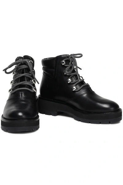 Shop 3.1 Phillip Lim / フィリップ リム Dylan Leather Ankle Boots In Black