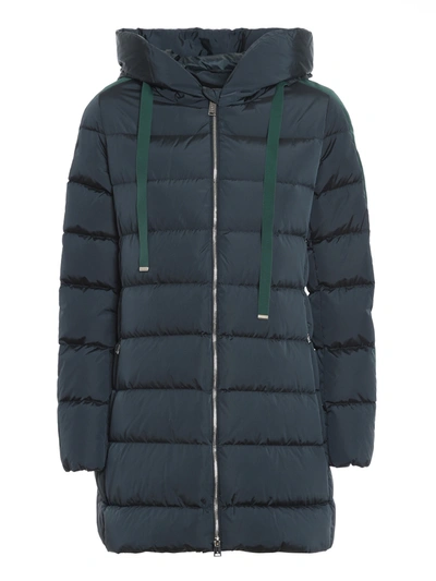 Shop Add Matt Effect Green Puffer Jacket In Dark Green