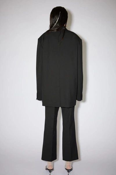 Shop Acne Studios Suit Jacket In Black