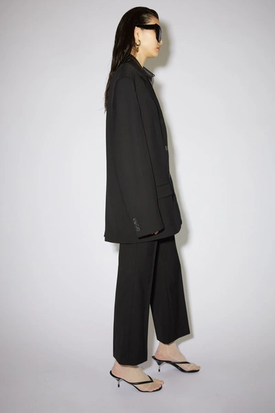 Shop Acne Studios Suit Jacket In Black