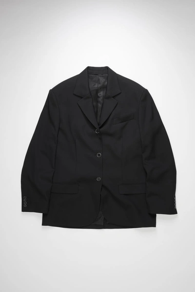 Shop Acne Studios Suit Jacket In Black
