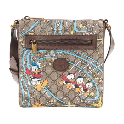 Shop Gucci Donald Duck Messenger Bag In Be Eb Multi New Acer