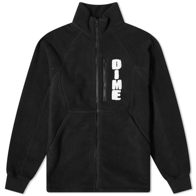 Dime Hi Pile Sherpa Jacket In Black | ModeSens