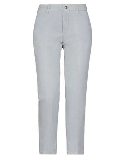 Shop Berwich Woman Pants Grey Size 2 Cotton, Elastane