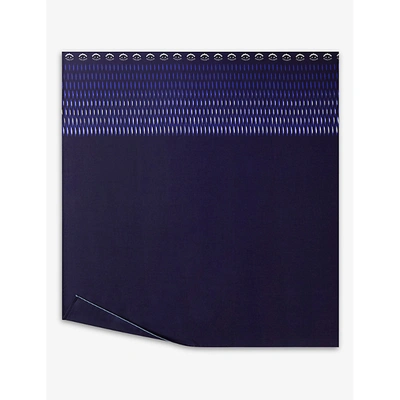 Shop Kenzo Multicoloured K Eclipse Cotton-sateen Flat Sheet Double