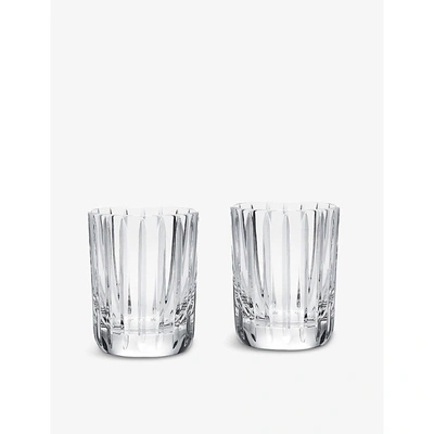 Shop Baccarat Harmonie No.7 Crystal Shot Glasses Set Of Two
