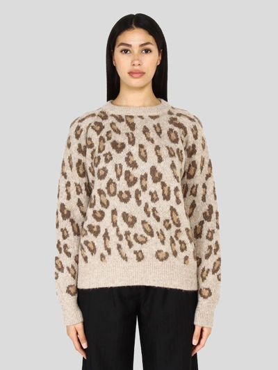 Shop A.p.c. Esther Sweater In Brown