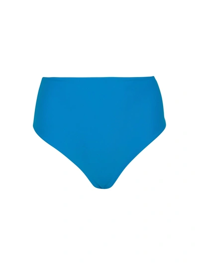 Shop Stussy Myla Swim Bottom In Turquoise