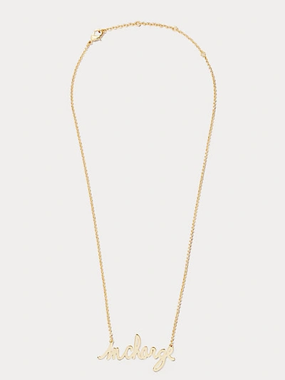 Shop Diane Von Furstenberg Incharge Gold Necklace