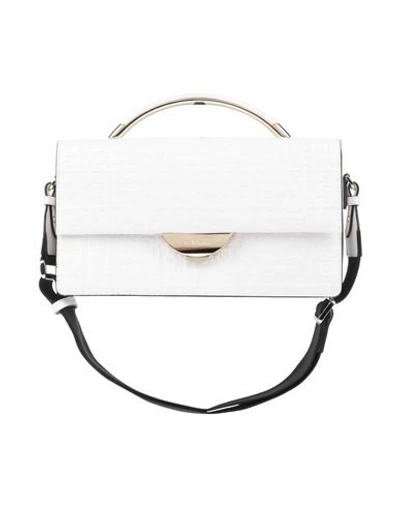 Shop Baldinini Handbags In White