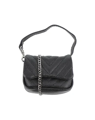 Shop Mia Bag Woman Cross-body Bag Black Size - Soft Leather
