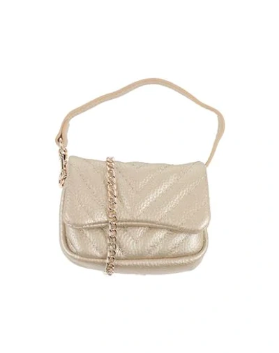 Shop Mia Bag Handbags In Platinum