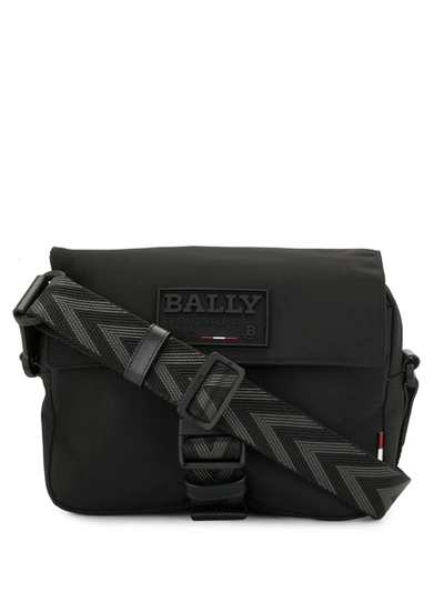 Shop Bally Reenzo Shoulder Bag In Black
