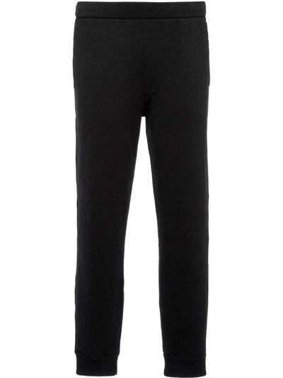 Shop Prada Re-nylon Track Pants In Black