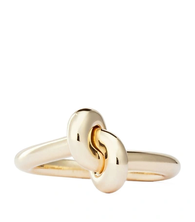 Shop Engelbert Yellow Gold Absolutely Tight Knot Ring