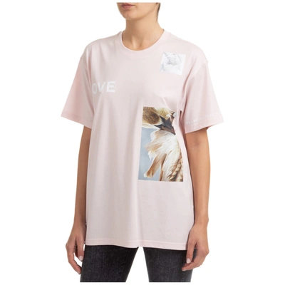 Shop Burberry Traditional T-shirt In Rosa
