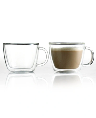 Shop Bodum Bistro Cafe Set Of 2 Double Walled 15 Oz. Latte Cups