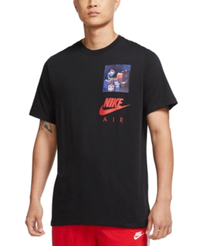 Shop Nike Men's Airman Dj T-shirt In Black