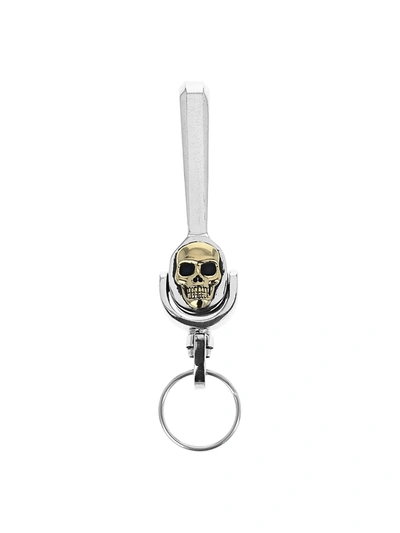 Shop King Baby Studio Men's Skull Sterling Silver Key Fob