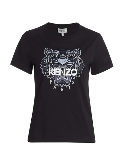 Shop Kenzo Classic Tiger Classic T-shirt In Black