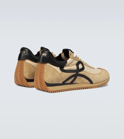 Shop Loewe Flow Runner Sneakers In Brown