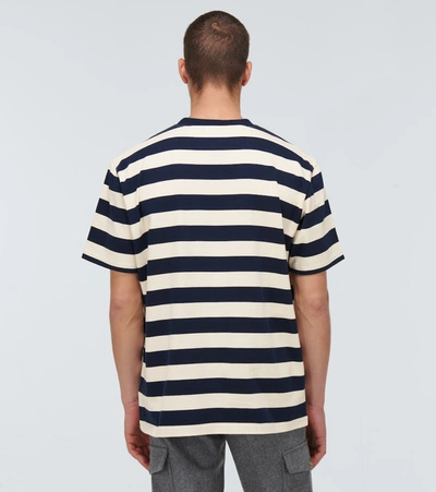 Shop Jw Anderson Oversized Anchor T-shirt In Blue