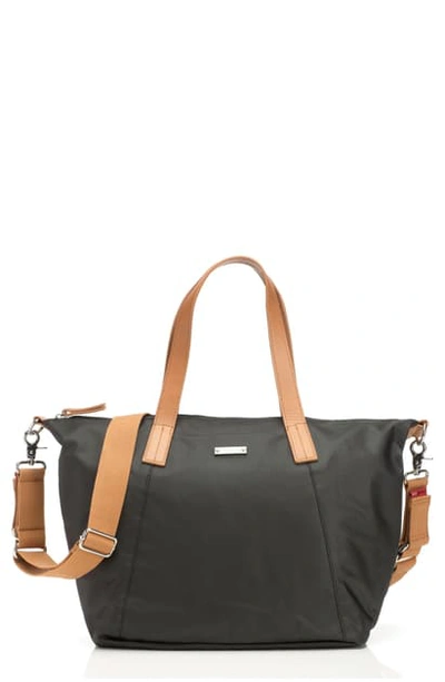 Shop Storksak Noa Diaper Bag In Black