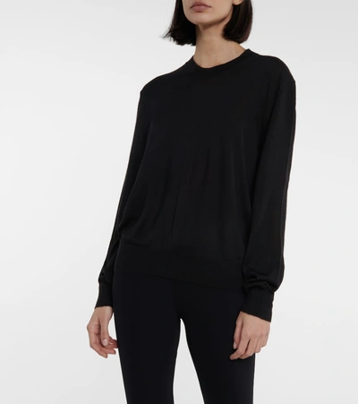 Shop The Row Islington Cashmere Sweater In Black
