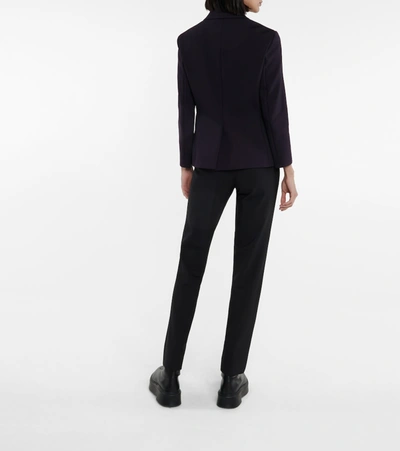 The Row Brentwood Single-breasted Blazer In Black