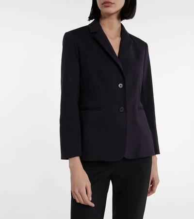 The Row Brentwood Single-breasted Blazer In Black