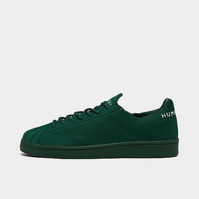 Shop Adidas Originals X Pharrell Williams Superstar Primeknit Casual Shoes In Green