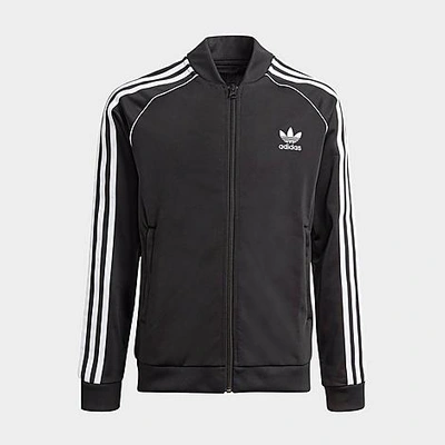 Shop Adidas Originals Adidas Kids' Originals Adicolor Sst Track Jacket In Black/white