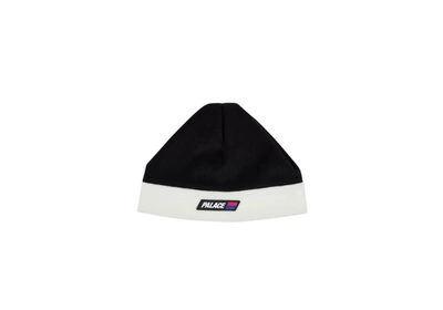 Pre-owned Palace Fleeced Beanie Black/white