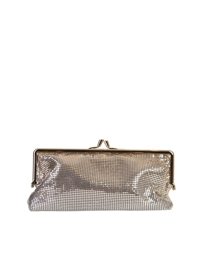 Shop Paco Rabanne Metallic Clutch