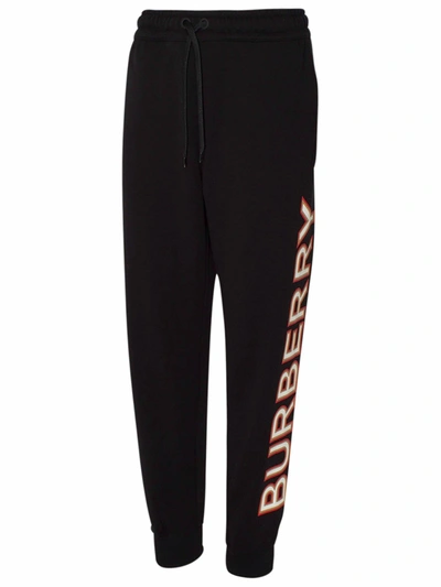 Shop Burberry Black Esme Jogging Pants