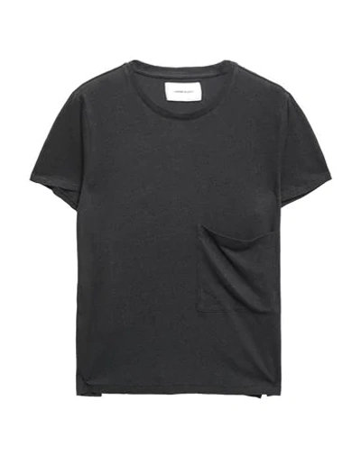 Shop Current Elliott T-shirts In Steel Grey